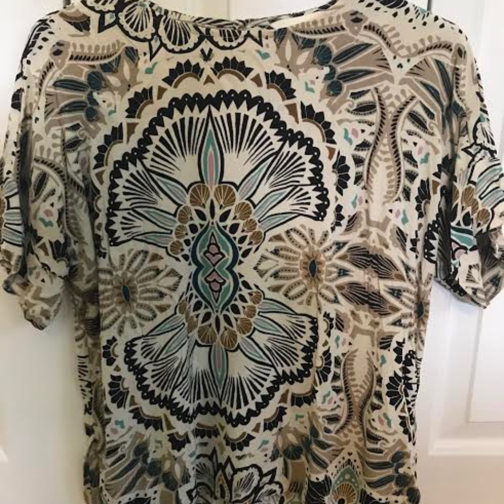 Unique Printed Blouse